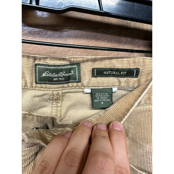 Eddie Bauer Women's Natural Fit Corduroy Pants Size 8‎ - Picture 2 of 3
